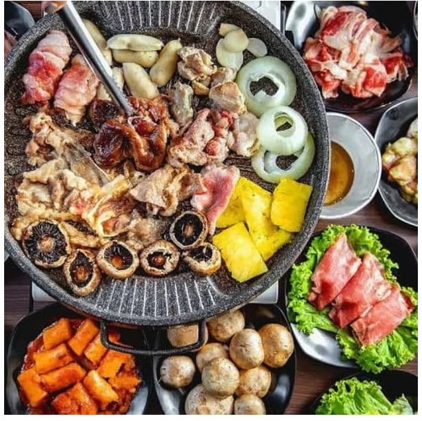 Suggo Metal Cemerlang Suggo Bulgogi Grill Pan 32 cm