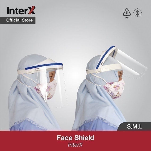 Inter X Face Shield Pelindung Wajah