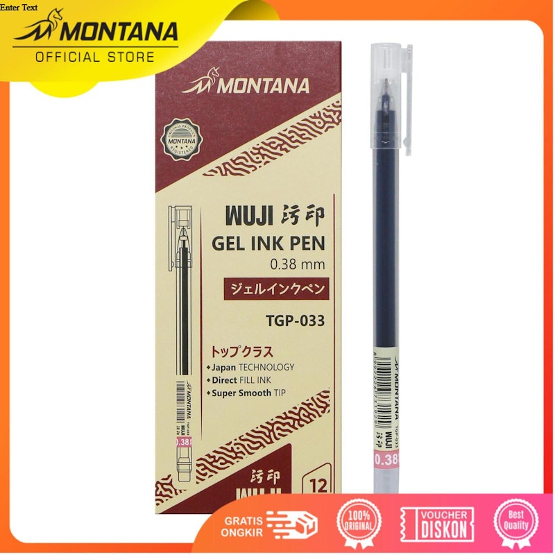 Montana Gel Ink Pen 0.38 mm 4