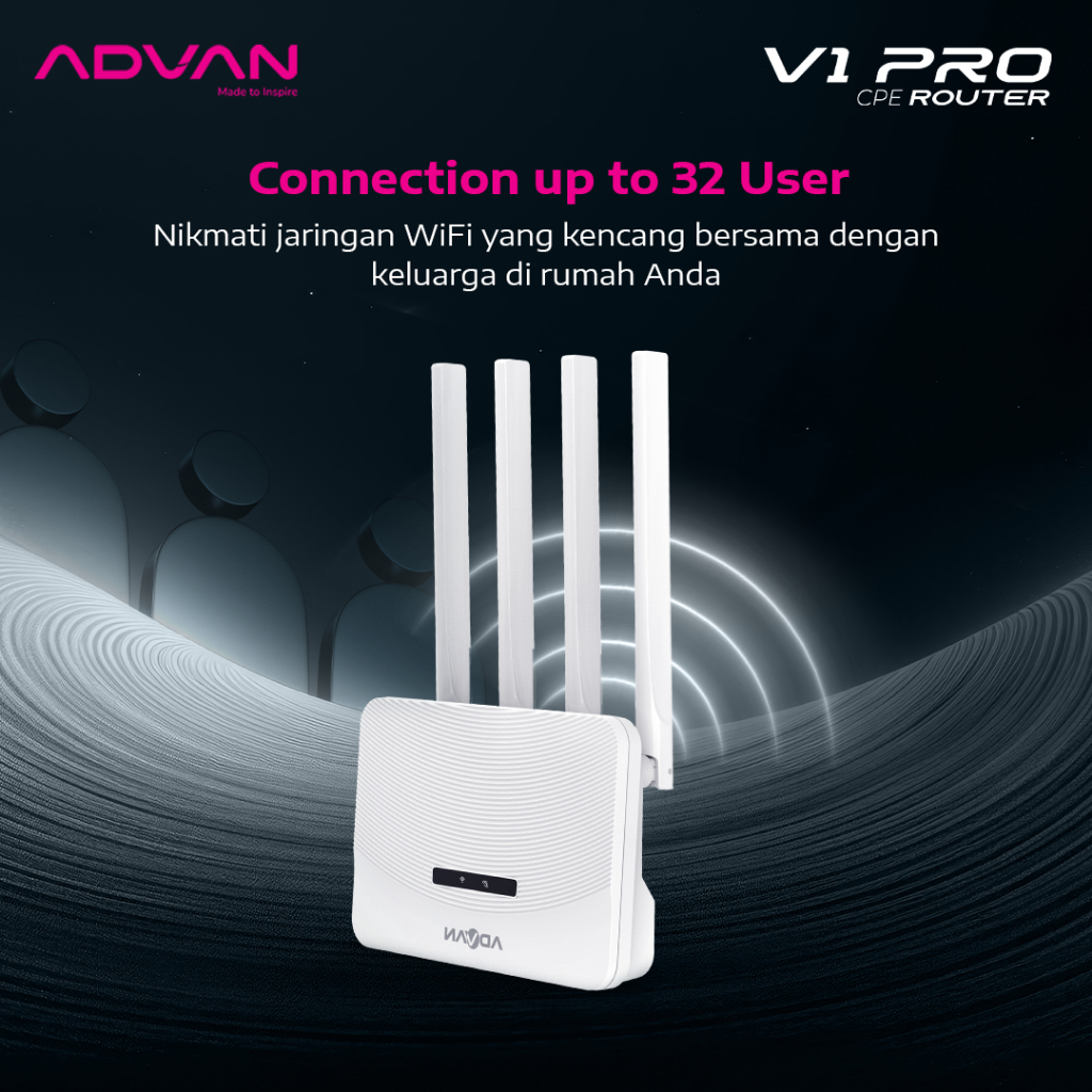 Bangga Teknologi Indonesia ADVAN CPE V1 Pro Modem