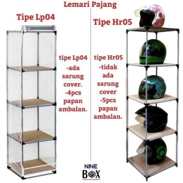 Nine Box Lemari Display Lp04