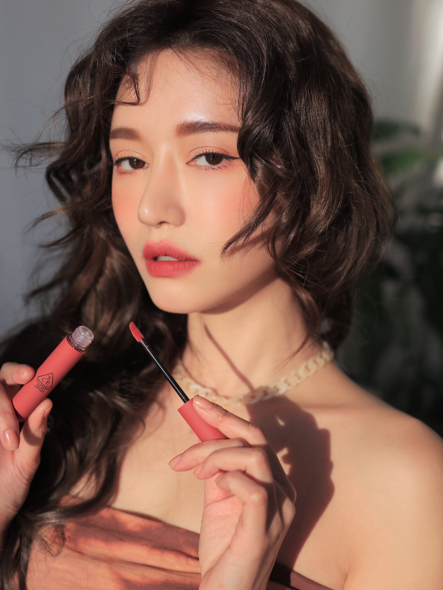3CE Velvet Lip Tint #Cheeky Rose 4