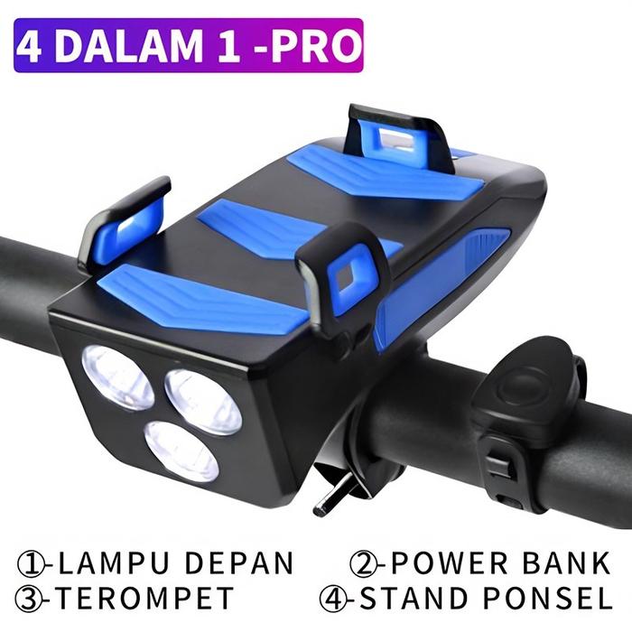 YOWXII Lampu Depan Sepeda LED 3