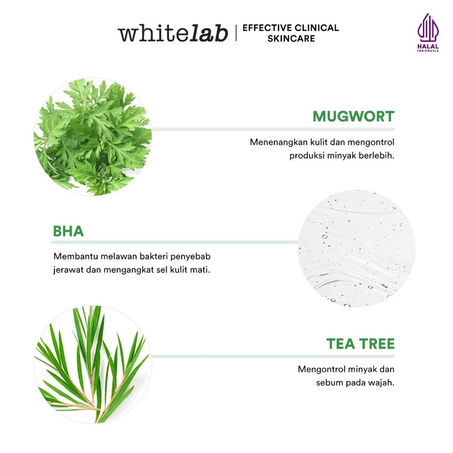 Natura Deca Kosmetika Whitelab Mugwort Pore Clarifying Mask 