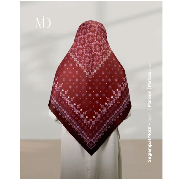 Mudymudy Trendy MUDY Hijab Motif Voal Sublim Syar'i