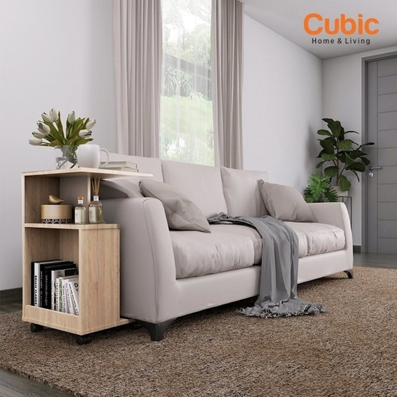 Sidetable LIVINA - Motif Kayu 3