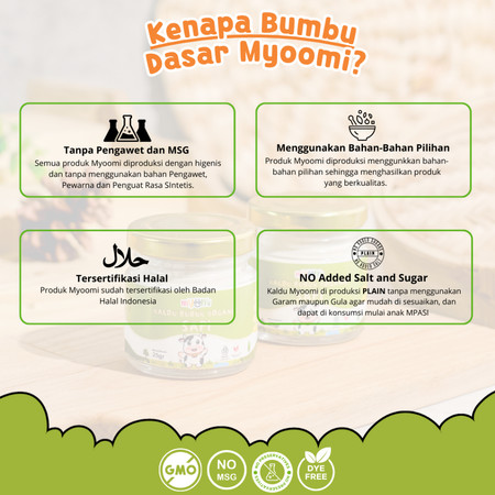  Myoomi Kaldu Bubuk Organik Ayam Kampung