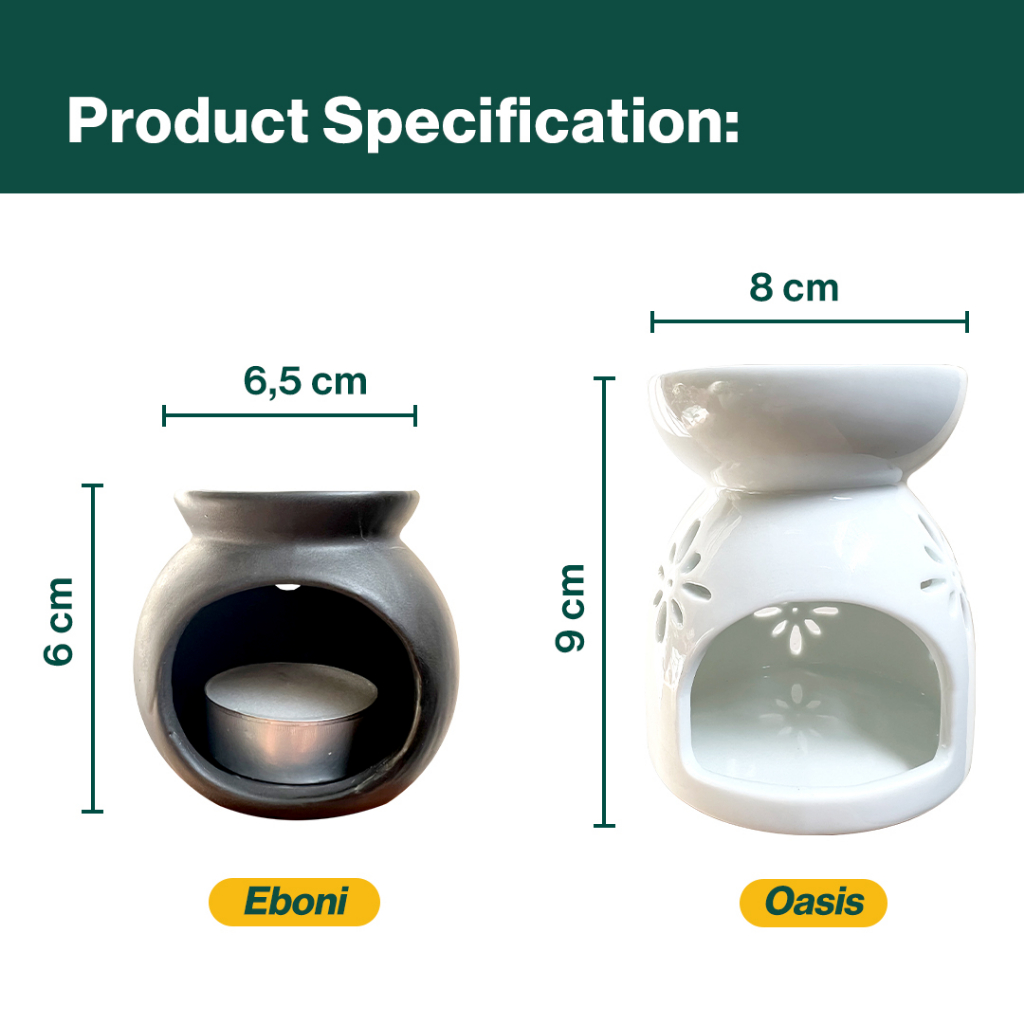  Capsen Tungku Aromatherapy 