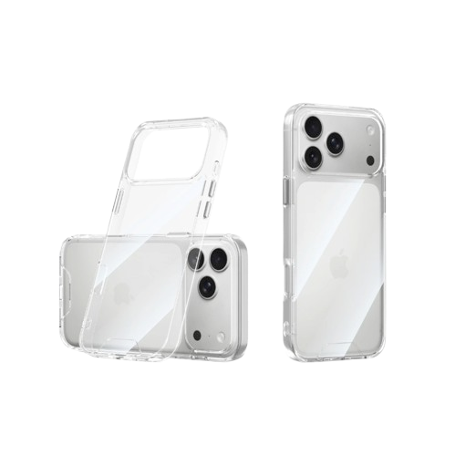 Myroots Military Hard Clear Case Transparent for iPhone 17