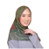 Kals Corpora Indonesia ZM Zaskia Mecca Maluku Olive Scarf 1