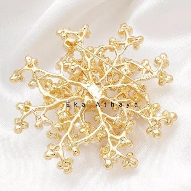 Eka Athaya Bros Kebaya Besar Kutu Baru Premium Mutiara Brukat