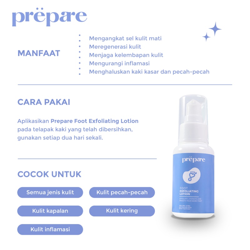 prëpare Foot Exfoliating Lotion 3