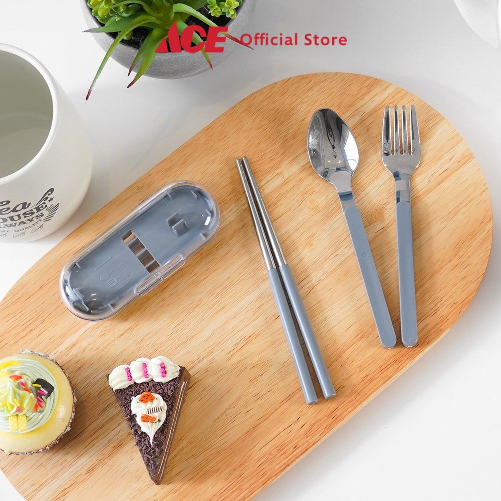 Ace Hardware Indonesia Kris Set 3 Pcs Alat Makan Minimalis