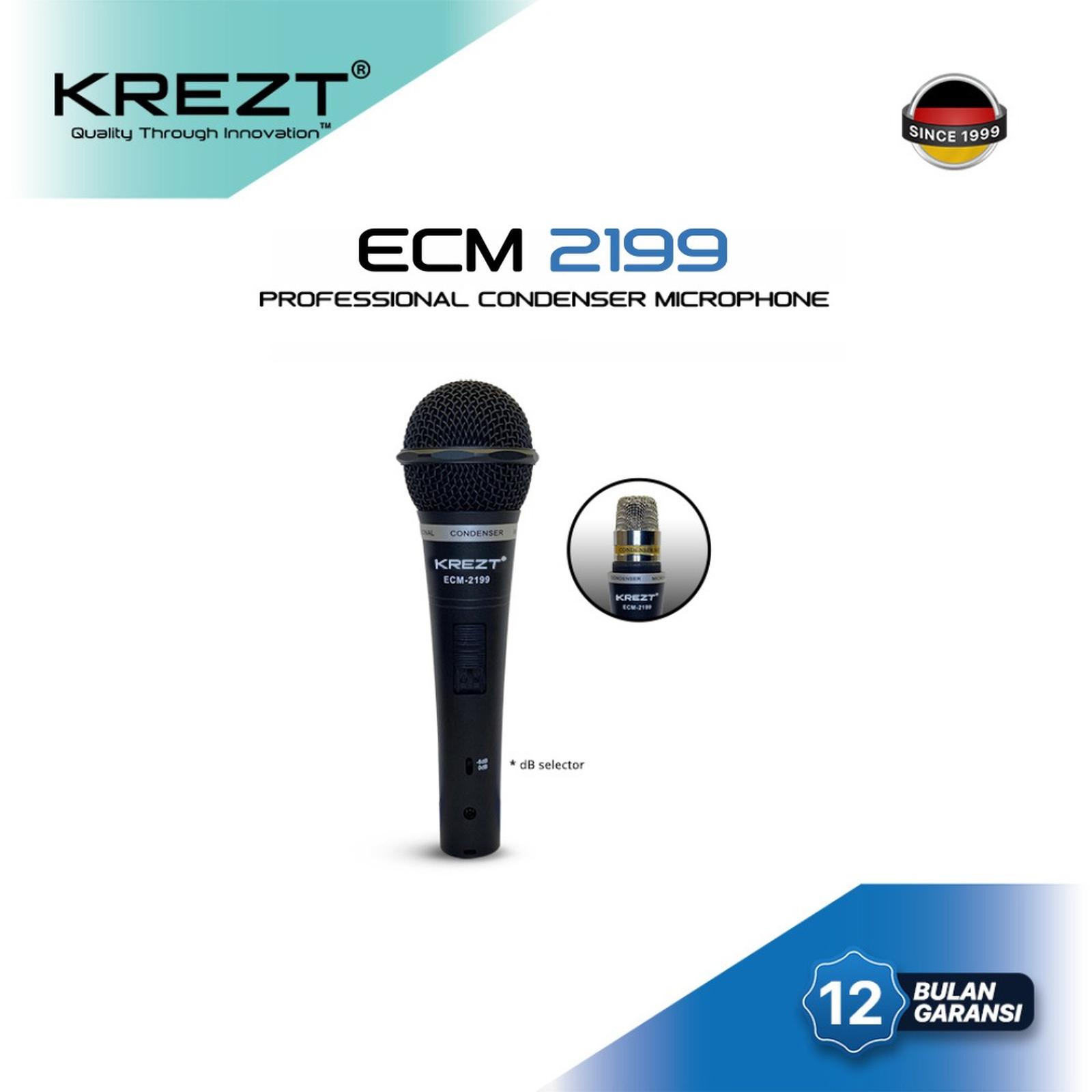 Krezt Audio KREZT Cardioid Condenser Microphone ECM-2199