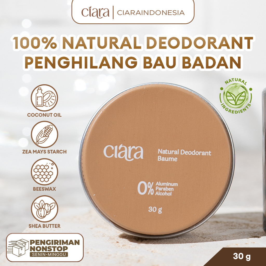Brighty Global Sinergi Ciara Natural Deodorant Beume
