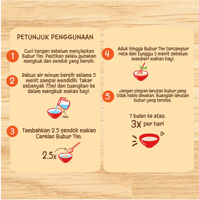 Nestlé Cerelac Homestyle Meals Bubur Tim Ayam Wortel