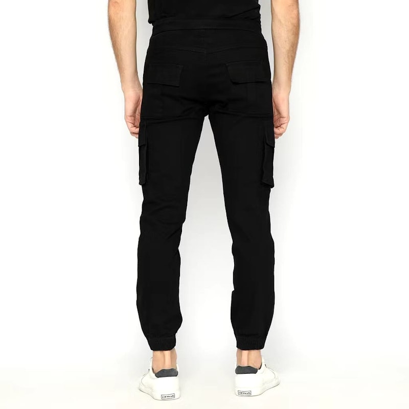 FICHINO Jogger Cargo Long Pants Romeo Black Seattle Series 3