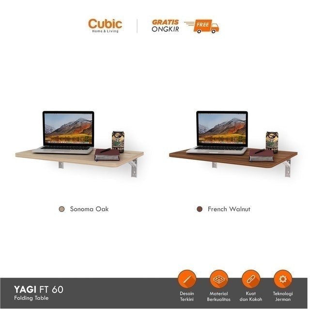 Cubic Meja Kerja Lipat YAGI FT 60