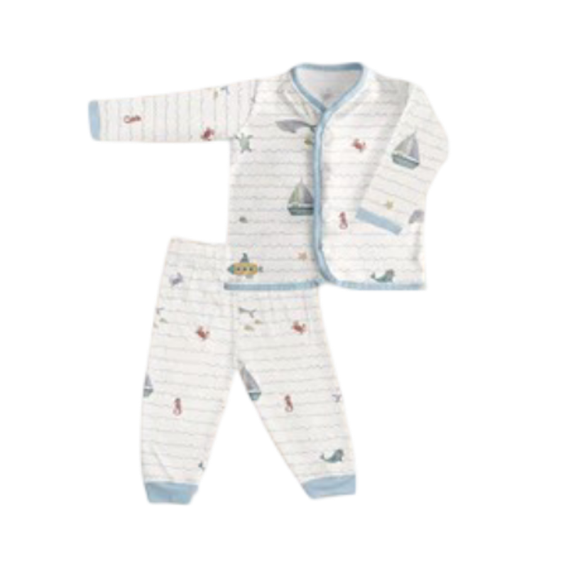 Baby Loop Long Sleeve Pajamas TENCEL™ 1