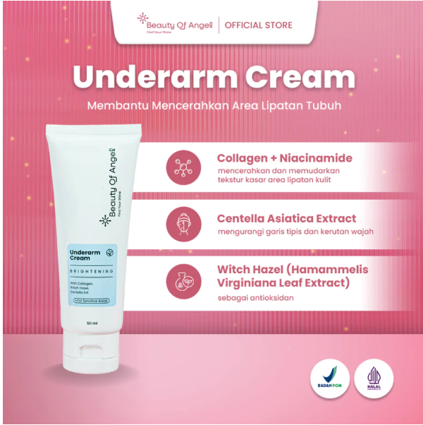 Berkah Semesta Mendunia  Beauty of Angel Underarm Cream