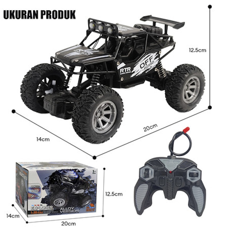 Jojotoy Mobil Remote Control Off-Road Climbing Car 5