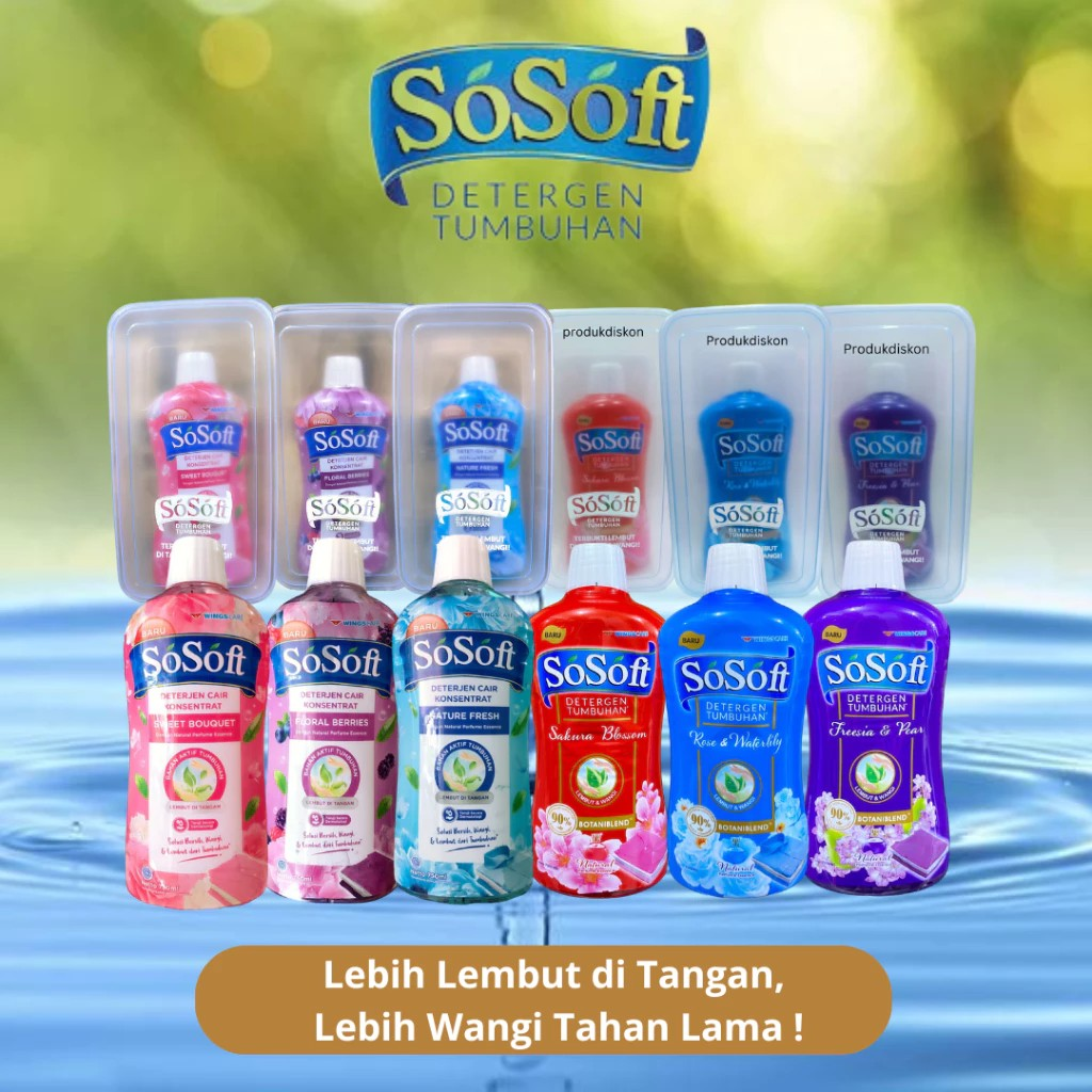 SoSoft Liquid Detergent 2