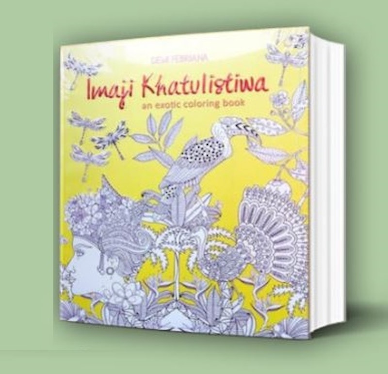 Imaji Khatulistiwa An Exotic Coloring Book 2
