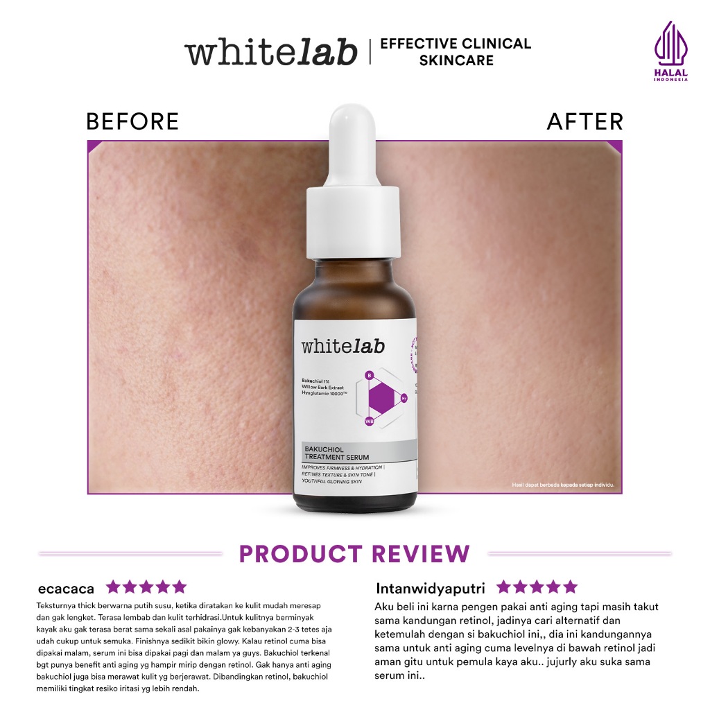 Natura Deca Kosmetika Whitelab Bakuchiol Treatment Serum