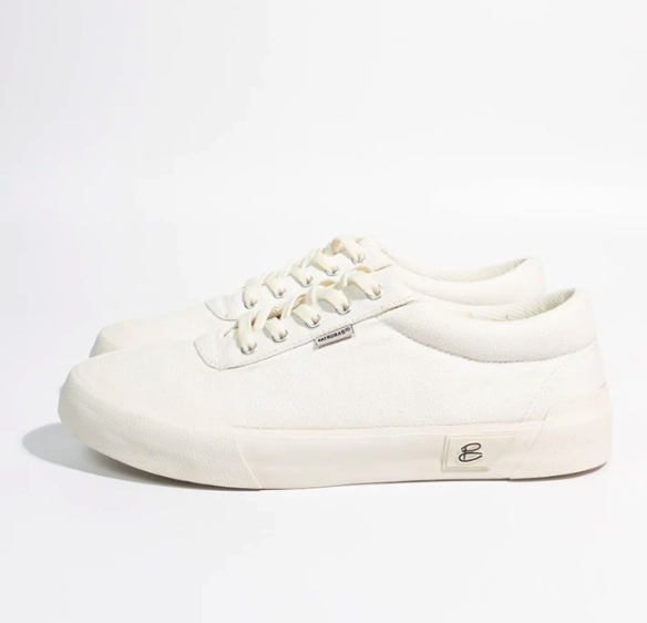 Famous Shoes Factory Patrobas Basic Off White Sneakers