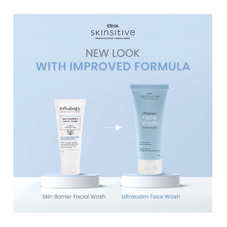 ERHA Clinic Indonesia ERHA Skinsitive Ultracalm Face Wash