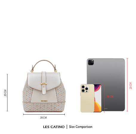 Les Catino Gioryn Backpack Monogram