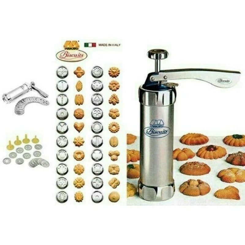 Cetakan kue semprit dorong (biscuits maker) 4