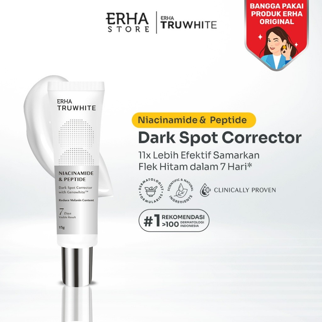 ERHA Clinic Indonesia ERHA Truwhite Niacinamide & Peptide Dark Spot Corrector
