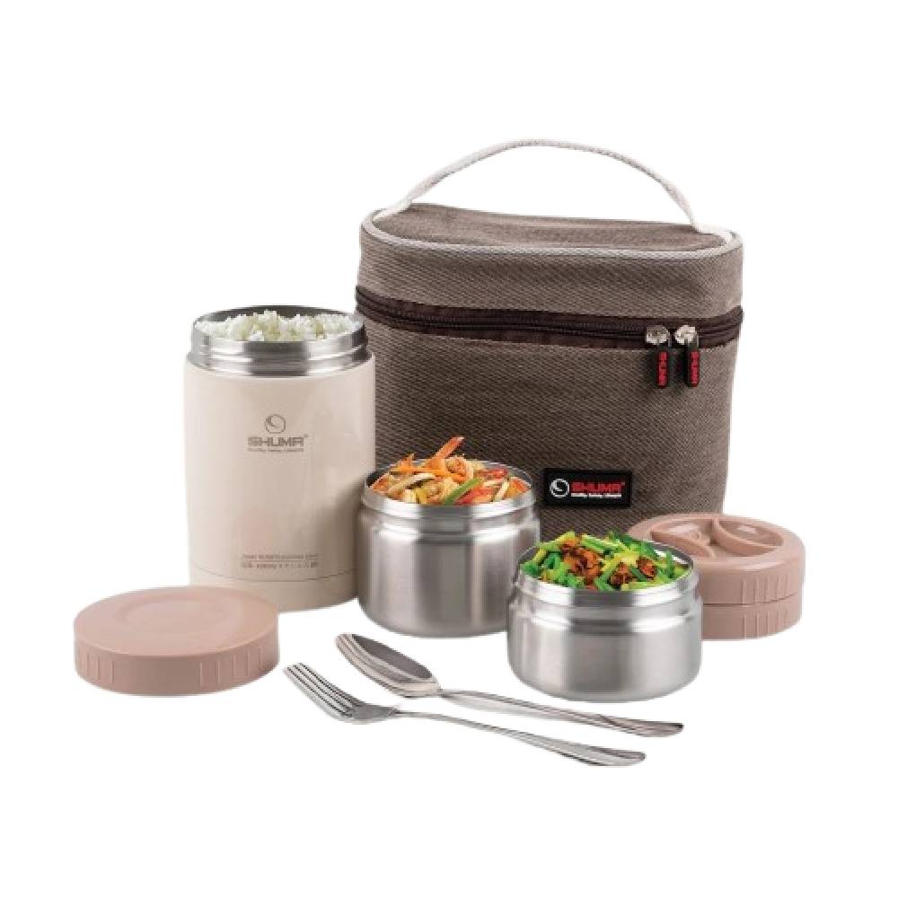 Shuma Vacuum Insulated Lunch Box Set ｜ 1100S