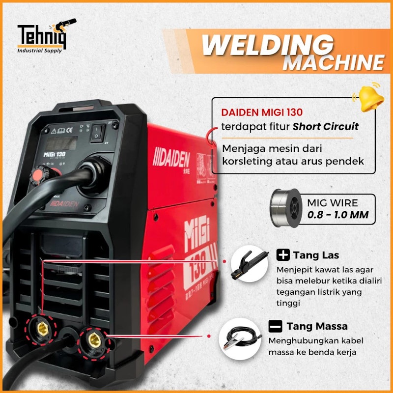 Daiden Welding Machine MIGI 130 3