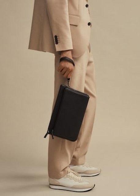 Mango Leather-effect Handbag REF. 17022505-POCHET2-LH