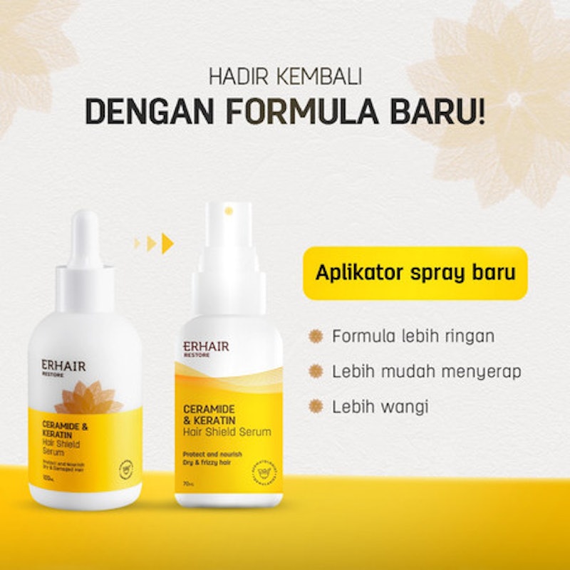 Restore Ceramide & Keratin Hair Shield Serum 4