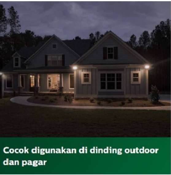 Philips Electronics Nederland B.V. Philips Essential SmartBright Solar Wall Light