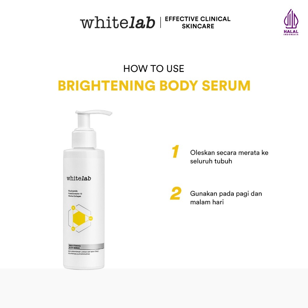 Natura Deca Kosmetika Whitelab Brightening Body Serum