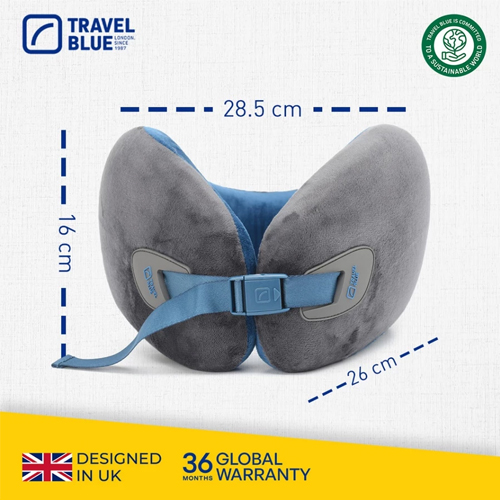 Travel Blue Bantal Leher Infinity Pillow  TB209