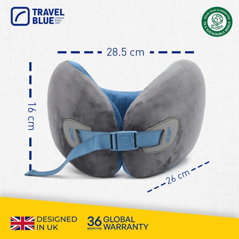Travel Blue Bantal Leher Infinity Pillow 5