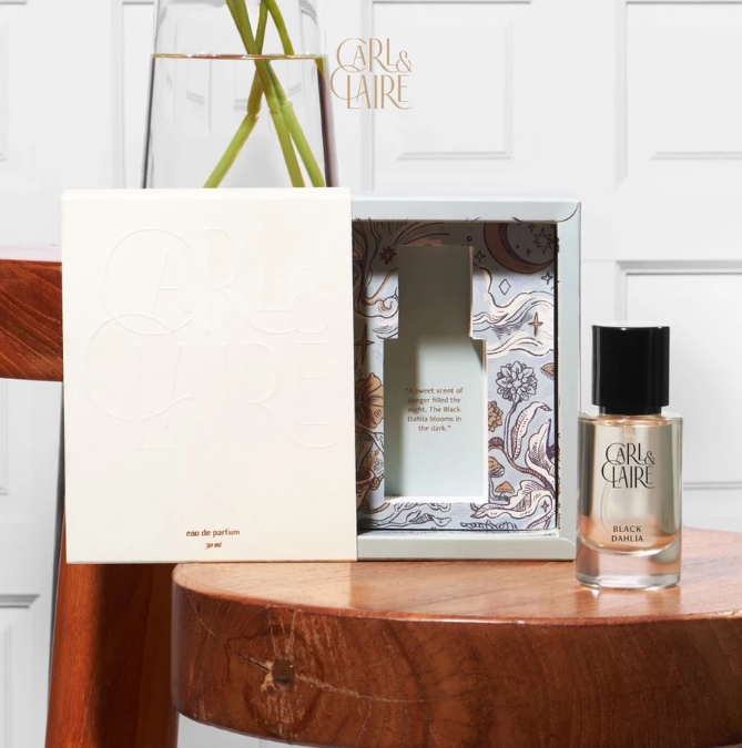 Pesona Aura Kharisma Carl & Claire Black Dahlia EDP 