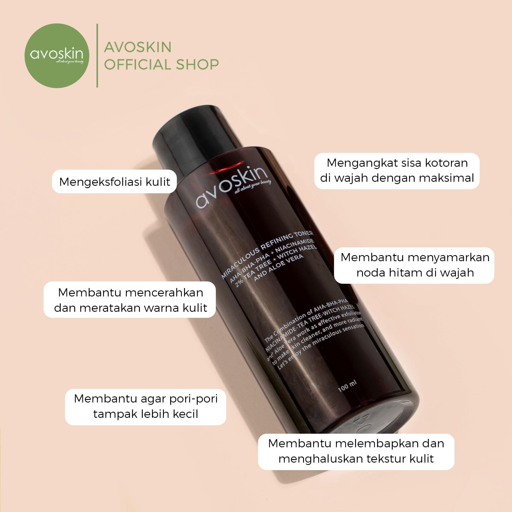 Avoskin Toner Miraculous Refining 