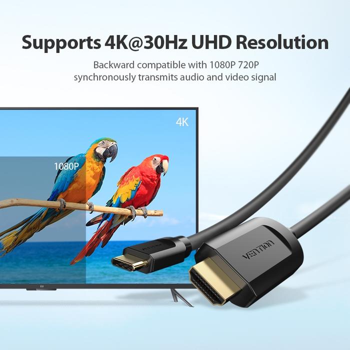Vention USB-C to HDMI 1.4 Cable CGU