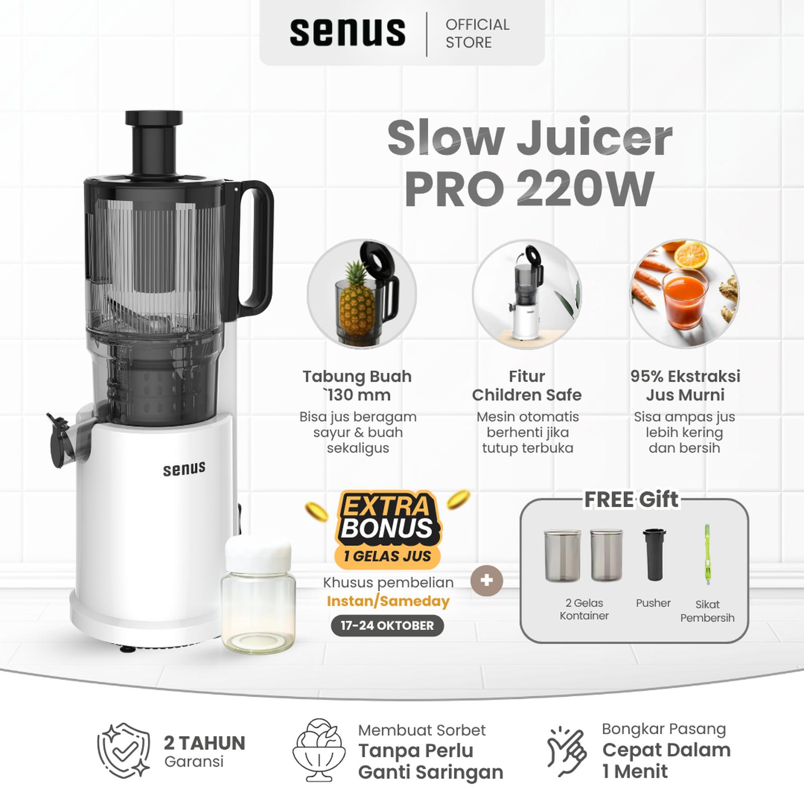 Senus Slow Juicer PRO 220W 5