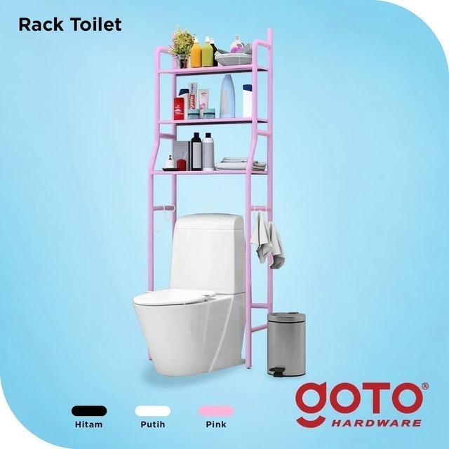 GOTO Hardware Tora Rak Organizer Toilet