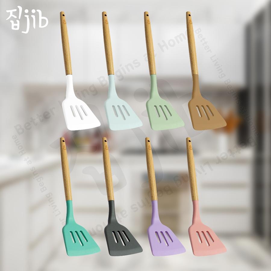 JIB Indonesia JIB Silicone Slotted Spatula