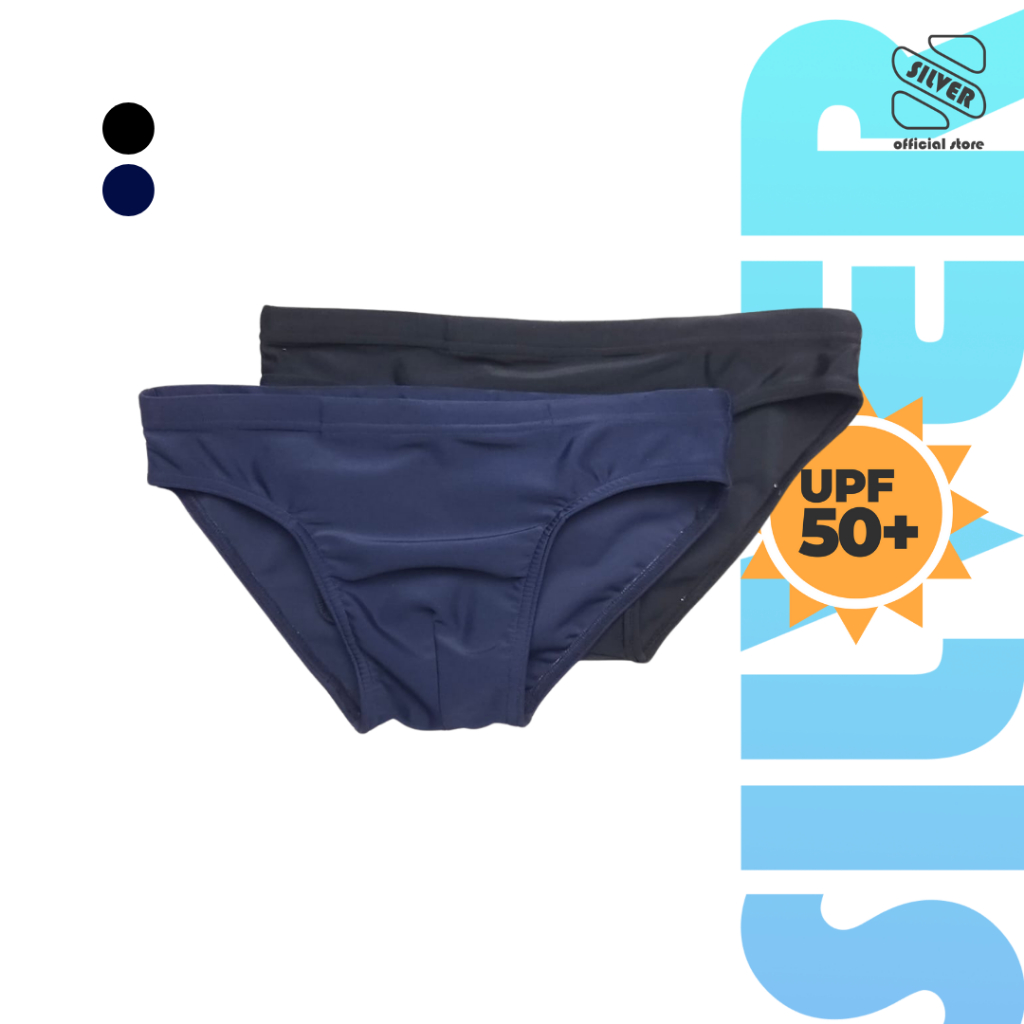Silver Swimming Trunk 2