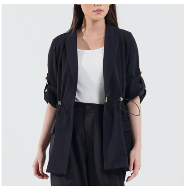  This Is April Blazer Wanita Lengan Panjang Office Look Esthera