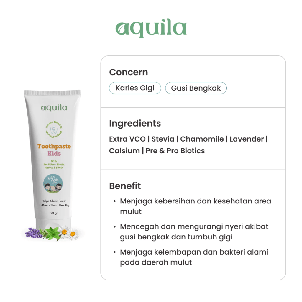 Aquila Magna Aquila Toothpaste Kids Fluoride